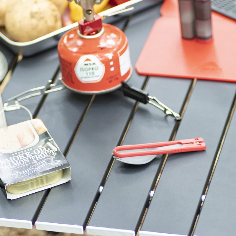 MSR Folding Camping Spork Red - Image 2